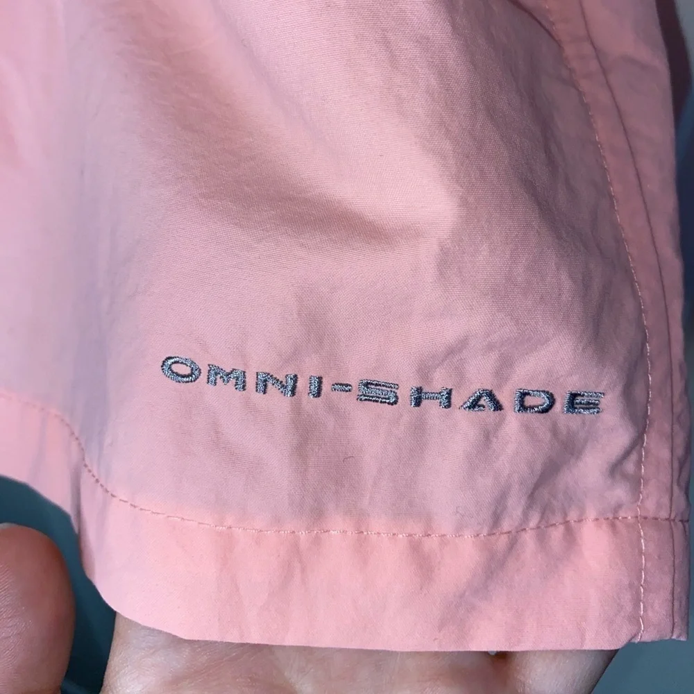Men's Columbia Water Shorts, Swim Trunks, Salmon Pink